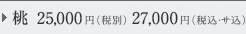 ���@25,000�~�i�ŕʁj27,000�~�i�ō��E�T���j